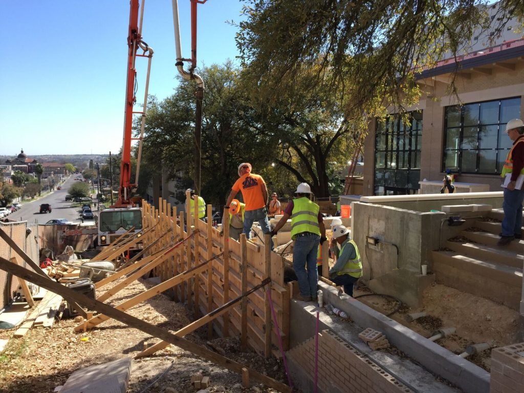 Texas Commercial Concrete Construction by Myers Concrete